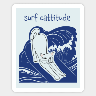 SURF CATTITUDE CAT Magnet